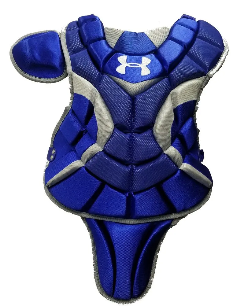 Under Armour Youth Chest Protector – Royal Blue, 14.5 Inches (Ages 9–12) 1