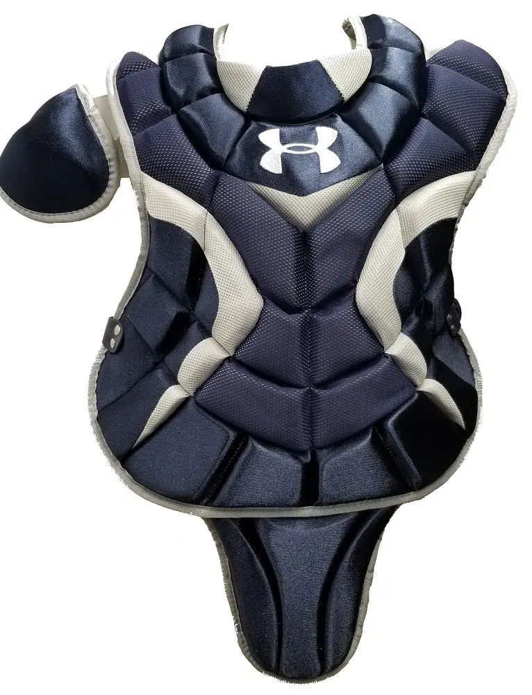 Under Armour Youth Pro Catcher'S Chest Protector – 15.5" Navy, Ages 12–16 1