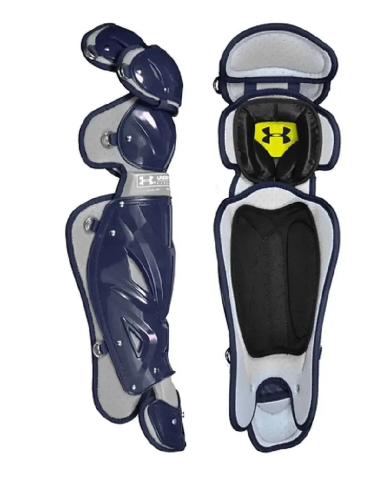 Under Armour Youth Pro Leg Guards – 14.5" Navy 1