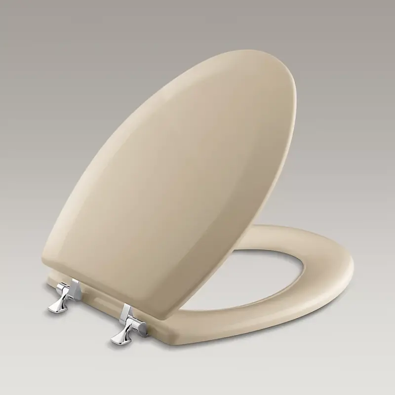 Universal Elongated Toilet Seat – Fits Standard And Compact-Elongated Toilets 1