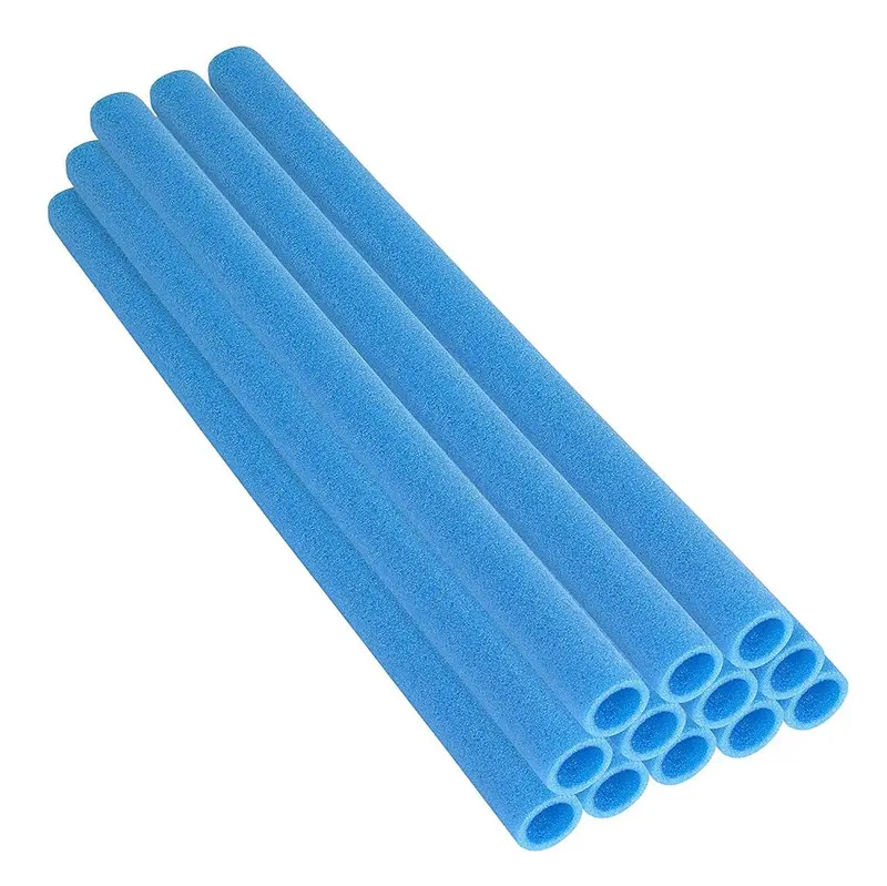 Upper Bounce Trampoline Enclosure Pole Foam Sleeves – 37" Blue, 12-Pack 1