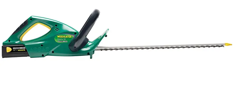 Weed Eater Easycut20 18V Cordless Hedge Trimmer – 20-Inch Cutting Width 1
