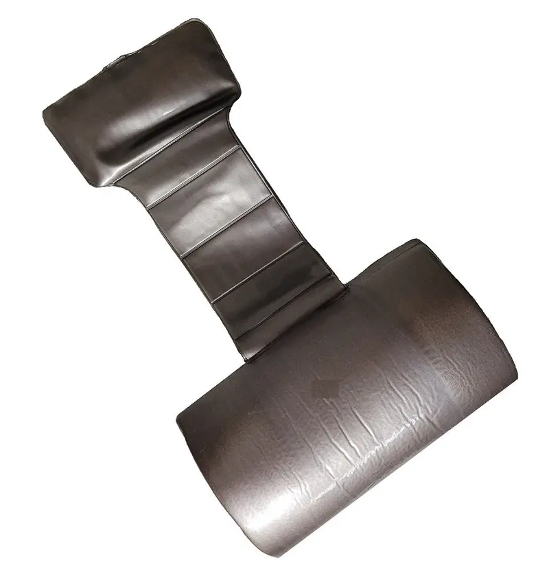Weighted Spa & Bath Pillow – Premium Gray-Toned Foam Design In Bronze Accent 1
