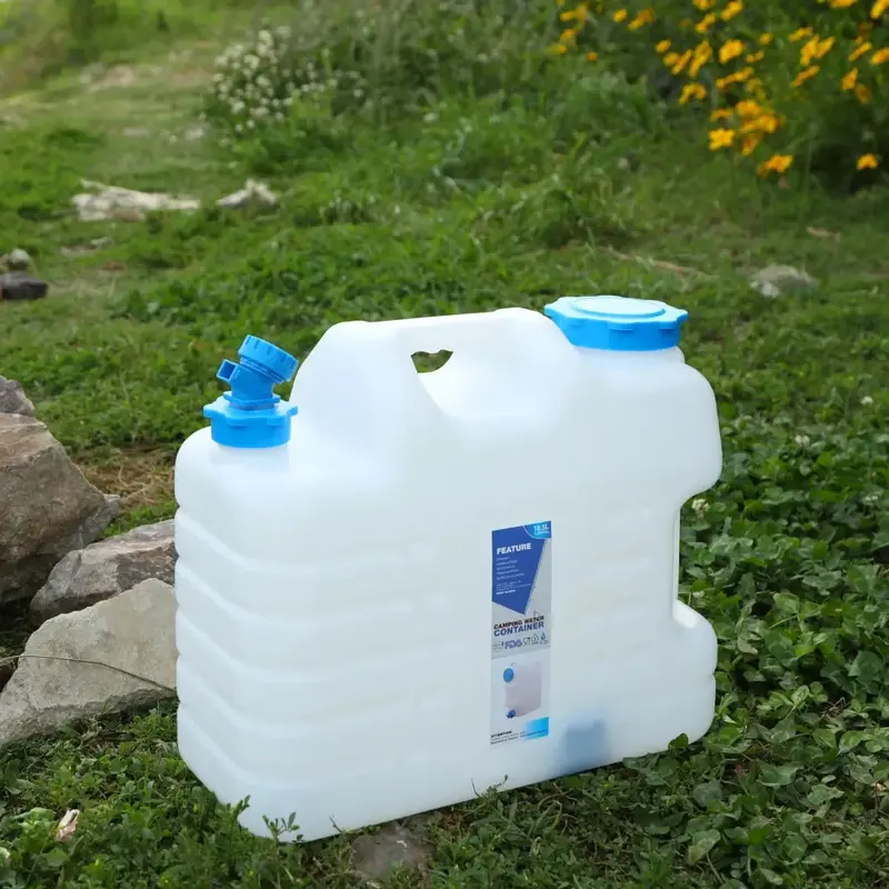Wheeled Portable Water Container – Built-In Spigot & Durable Frame 1