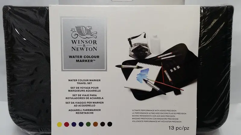 Winsor & Newton Travel Watercolour Marker Set – Portable Artist’S Starter Kit 1