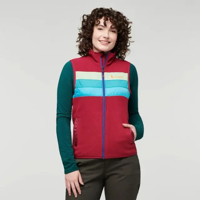 Women'S Teca Fleece Quilted Vest 1