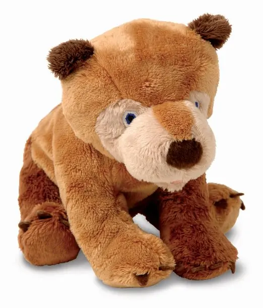 World Of Eric Carle Jumbo Brown Bear Stuffed Toy By Kids Preferred 1