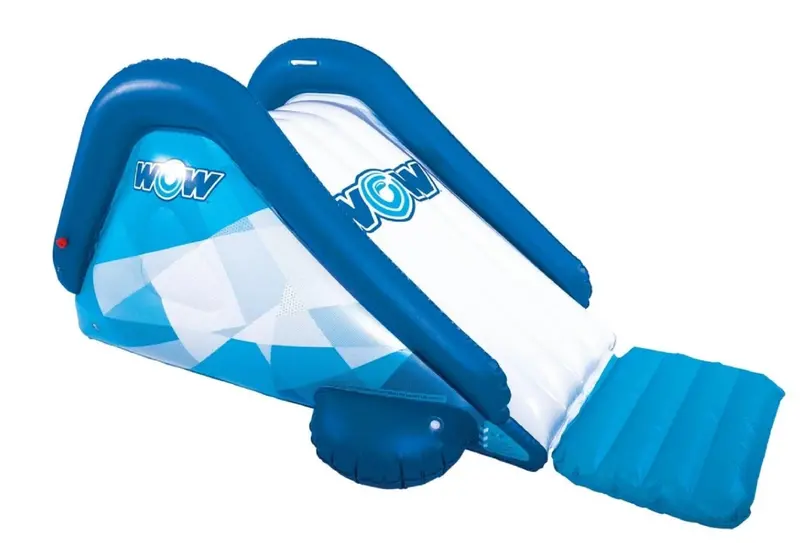 Wow Cascade Pool Slide With Dual Integrated Sprinklers – 97" L X 57" W X 45" H 1