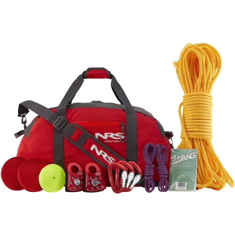 Z-Drag Rescue Kit With High-Tenacity Polyester Rope And Pulleys 1