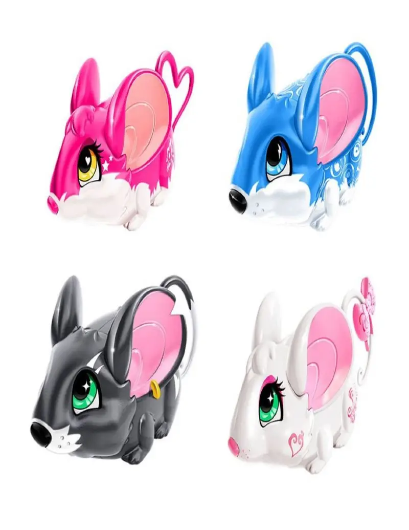 Zhus Pets Interactive Stunt Animal Set – 4 Characters: Dynamo, Kardini, Abra, Piccadilly 1