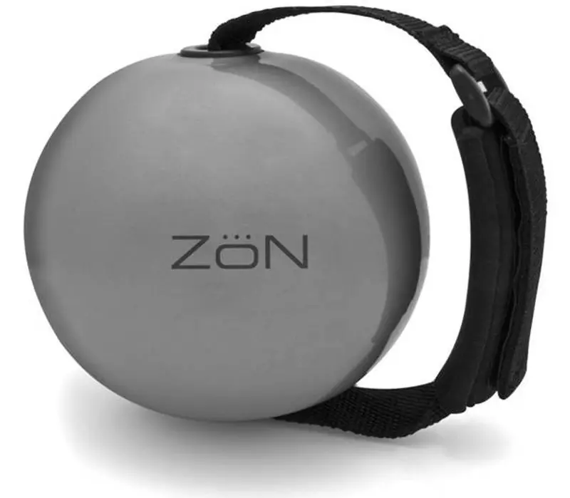 Zon Weighted Exercise Ball – 2 Lb With Adjustable Hand Strap 1